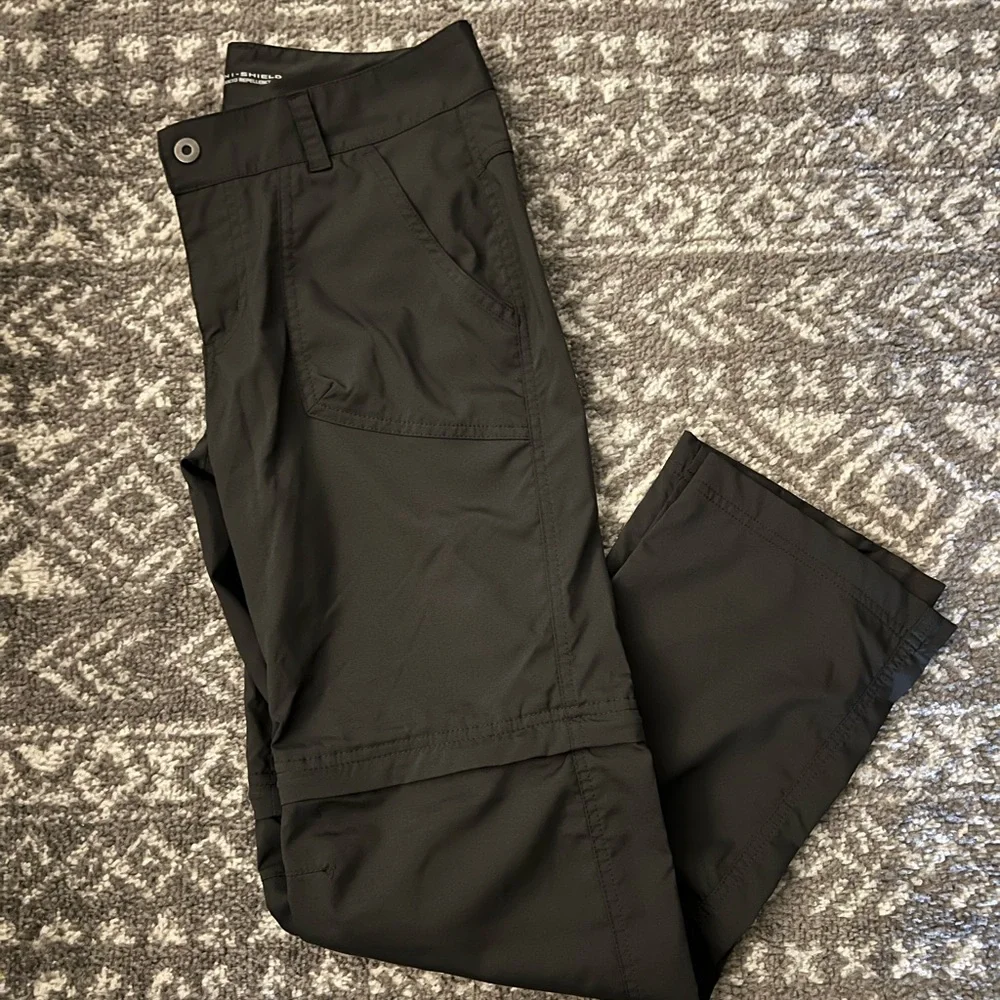 Dark Gray Columbia Omni-Shield Hiking Pants - Picture 7 of 7